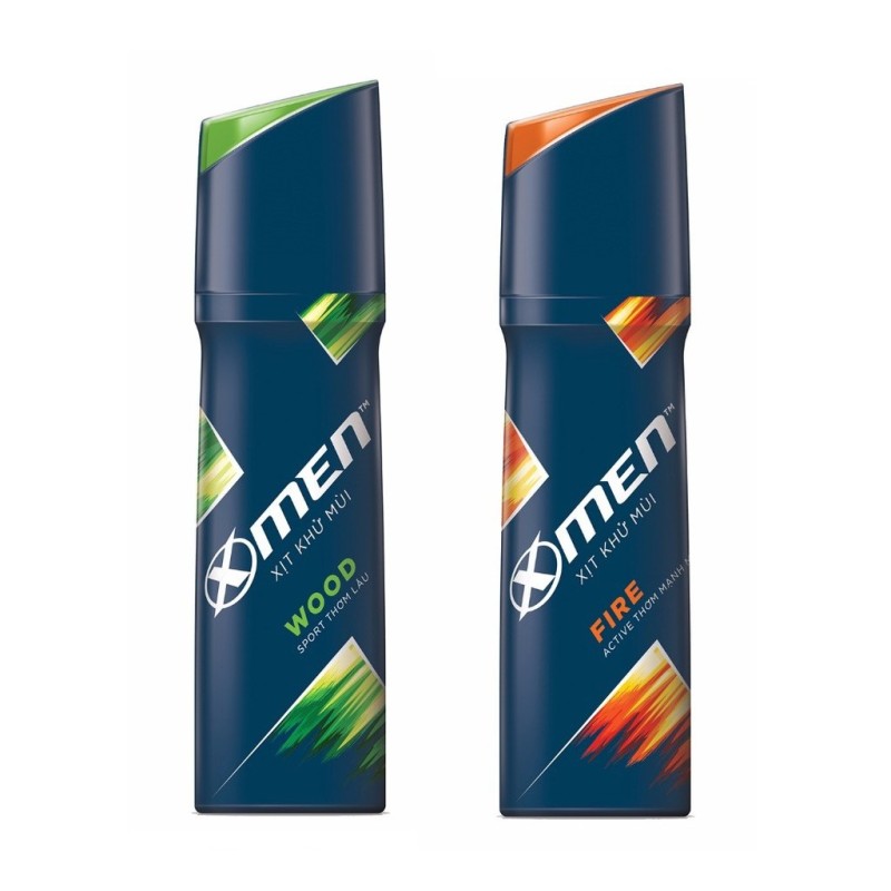 XMEN XỊT KHỬ MÙI NƯỚC HOA WOOD FIRE TOÀN THÂN 150ML cao cấp