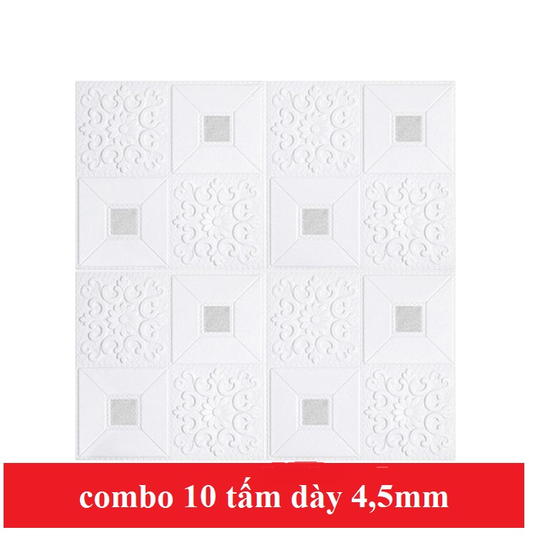 Xốp dán tường giả gạch hiệu ứng 3D chống thấm nước - Hàng Tốt - Giá Tốt - 35x35cm. xốp dán tường phòng ngủ-phòng khách đẹp, xốp dán tường giá rẻ, sỉ xốp dán tường, xốp dán tường giả da