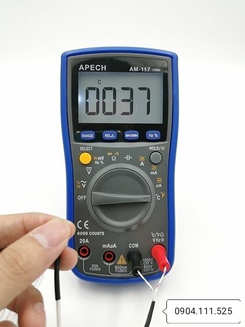 [HCM]Đồng hồ vạn năng APECH AM-117 (TrueRMS)