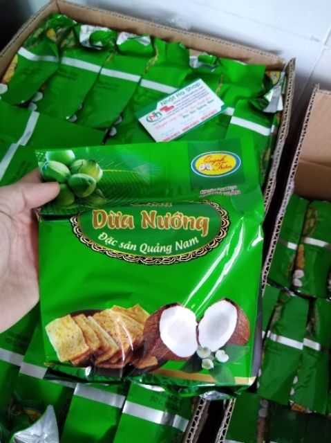50 gói bánh dừa nướng Quỳnh Trân