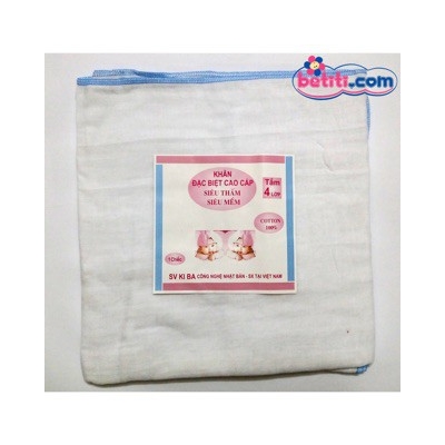 Khăn Xô Tắm Kiba Siêu Mềm 4 Lớp