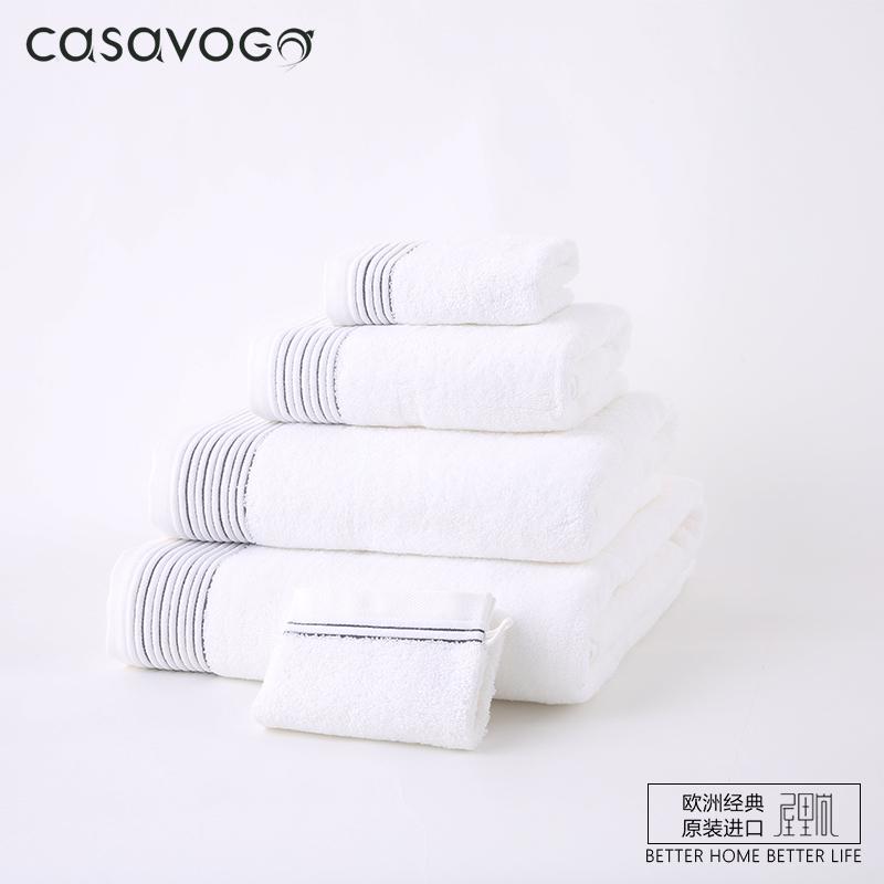 Bồ Đào Nha Nhập Khẩu Khăn Mặt Người Lớn 100% Cotton Mềm Mại Hút Nước Khăn Tắm Nam Giới Và Phụ Nữ Khăn Mặt Dày Lớn Rửa Đồ Gia Dụng Tại Chỗ