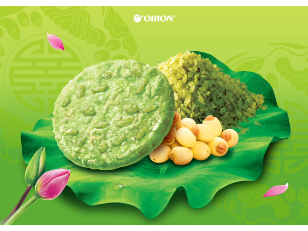 BÁNH GẠO NƯỚNG AN ORION CỐM SEN GÓI 168GR - 21033