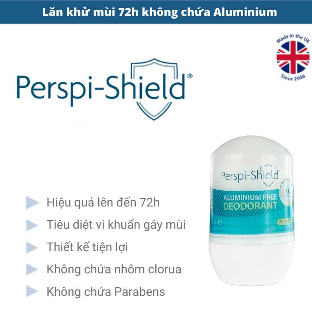 Lăn khử mùi Perspi Guard, Perspi Shield, Perspi Rock, Lotion perspirex, ngăn ngừa mùi hôi nhập khẩu chính hãng