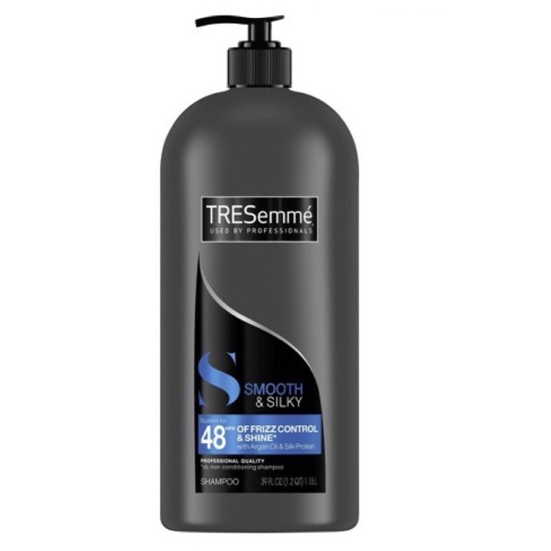 Dầu Gội Tresemme 828ml - Smooth & Silky Dành Cho Tóc Thường Và Tóc Uốn (Xanh Dương)