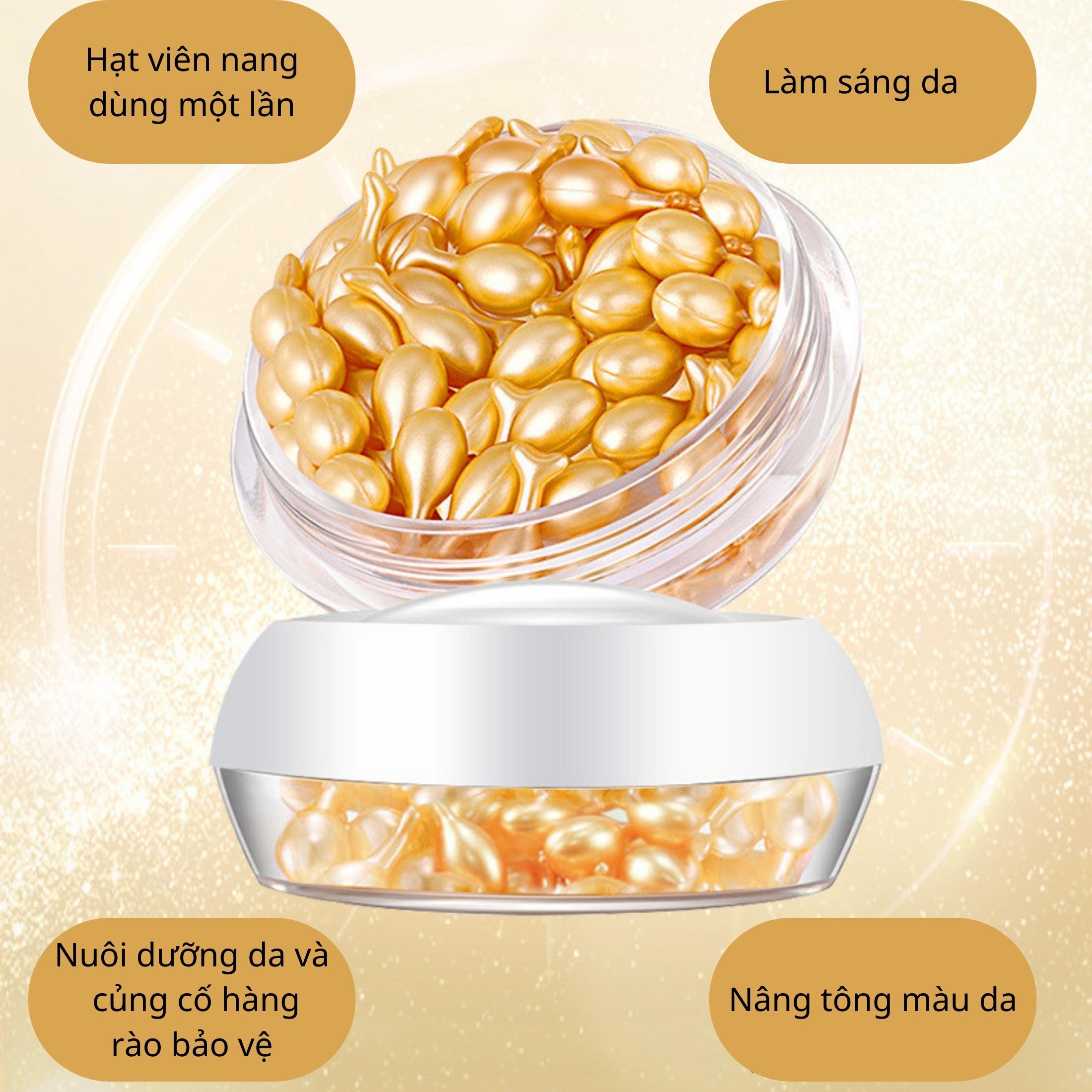 Serum Dưỡng Trắng Da Tinh Chất Nhau Thai Cừu Fulleren CSK 30 Viên, Serum Dưỡng Ẩm Sâu, Thu Nhỏ Lỗ Chân Lông, Nuôi Dưỡng Và Phục Hồi Làn Da, Mang Lại Làn Da Tràn Đầy Sức Sống