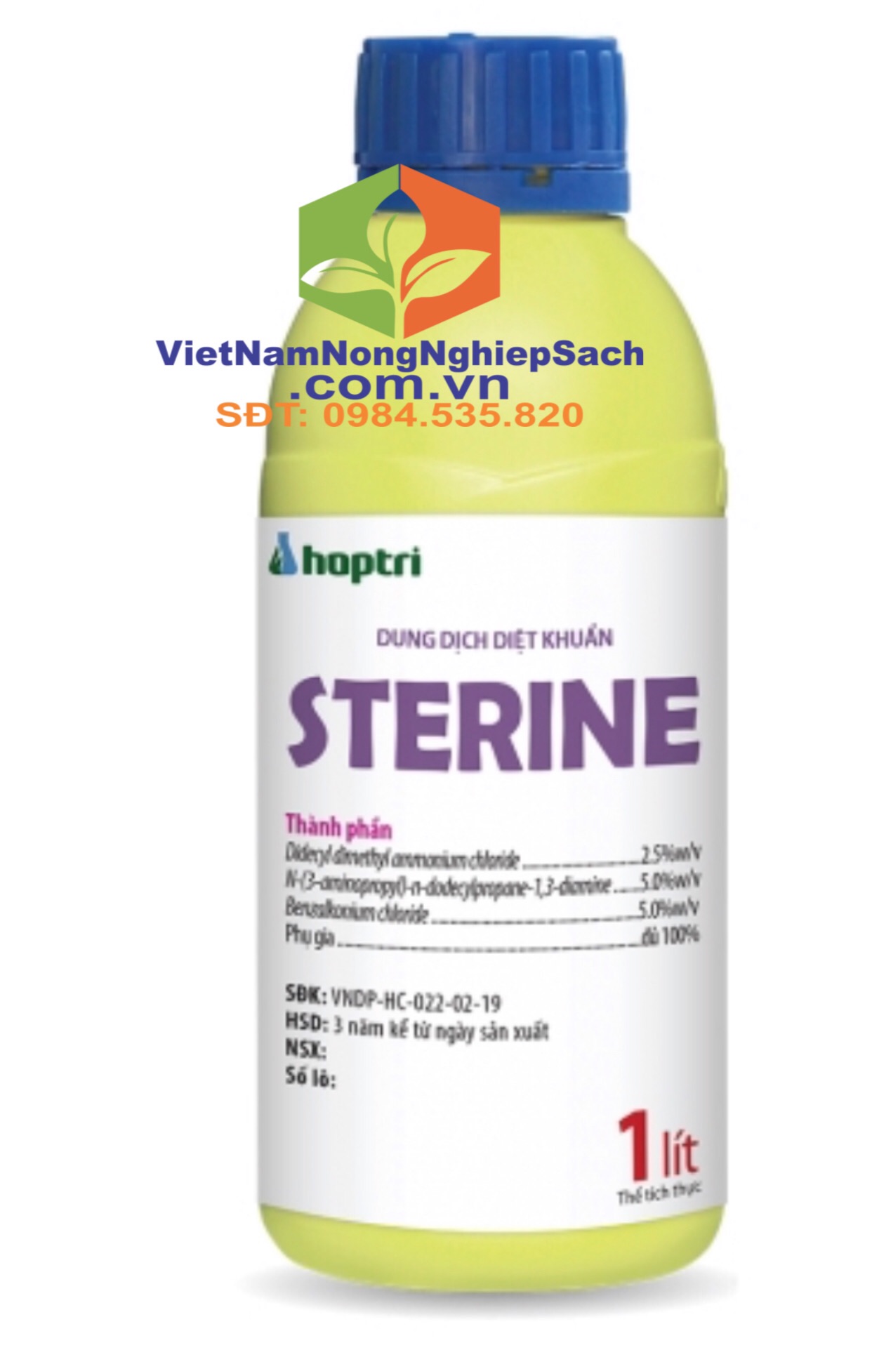 Sterine dung dịch khử trùng sát khuẩn 1000ml