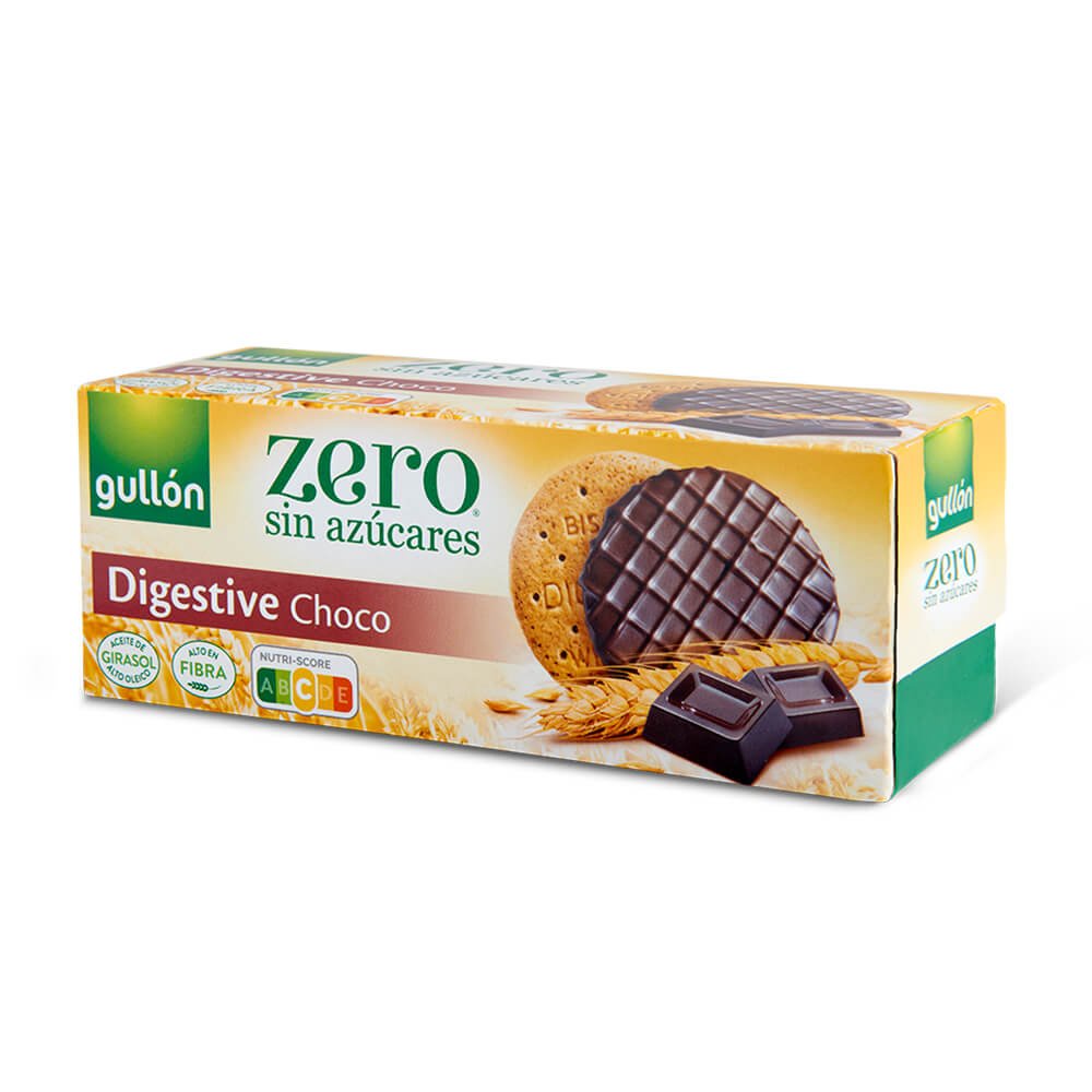 Bánh Quy GULLON Không Đường Digestive Choco 270g
