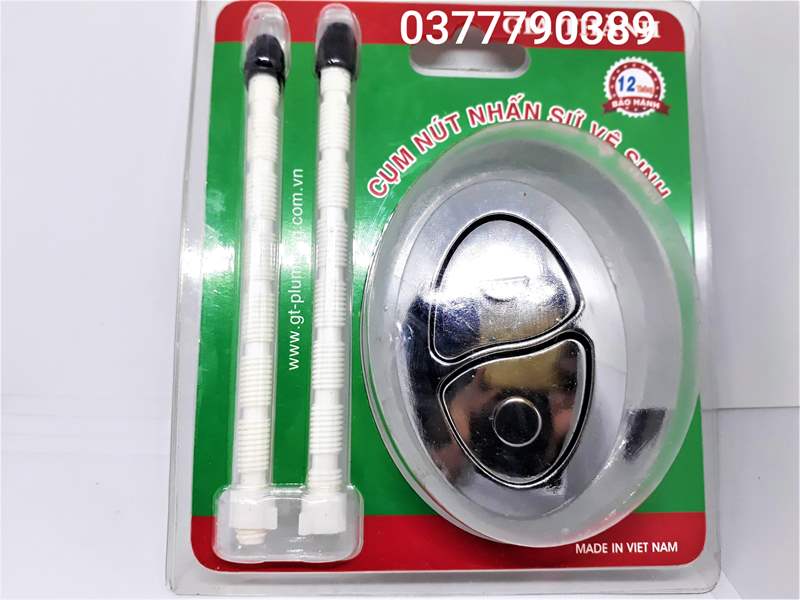 nút nhấn xả bồn cầu ô van -