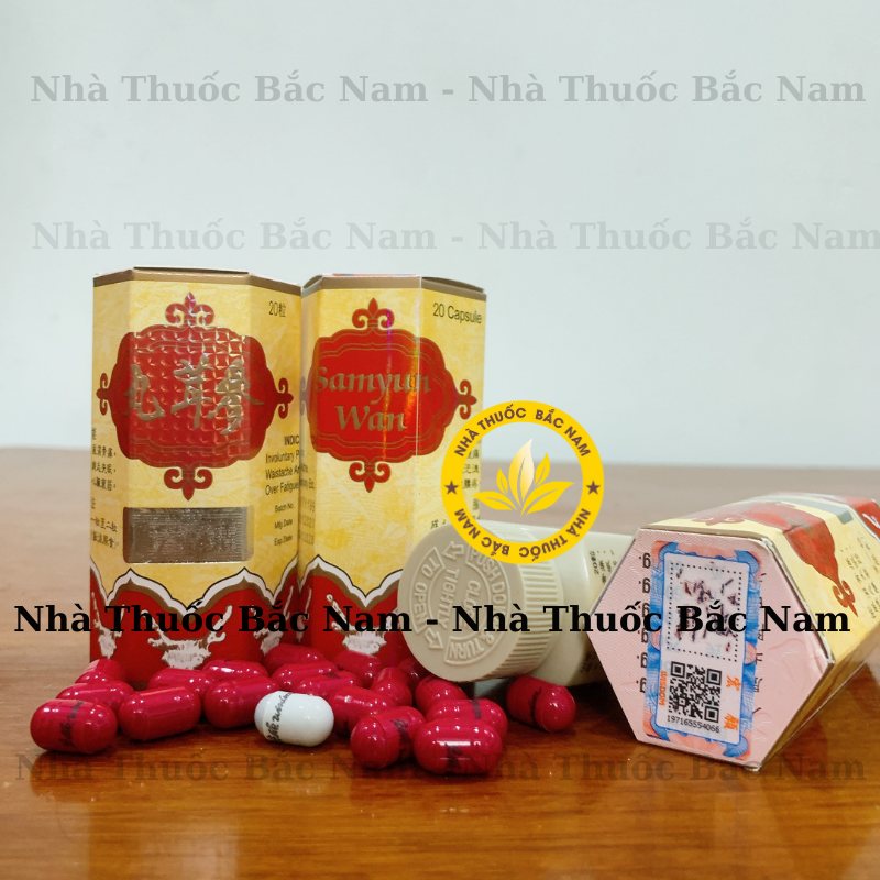 Tăng cân seng yong wan, sam yun wan malaysia ( Sâm Nhung Hoàn đỏ )