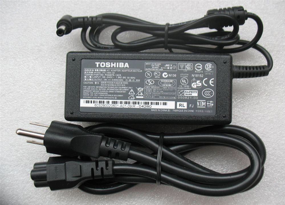 [HCM]Sạc Laptop Toshiba 65W 19V – 3.42A