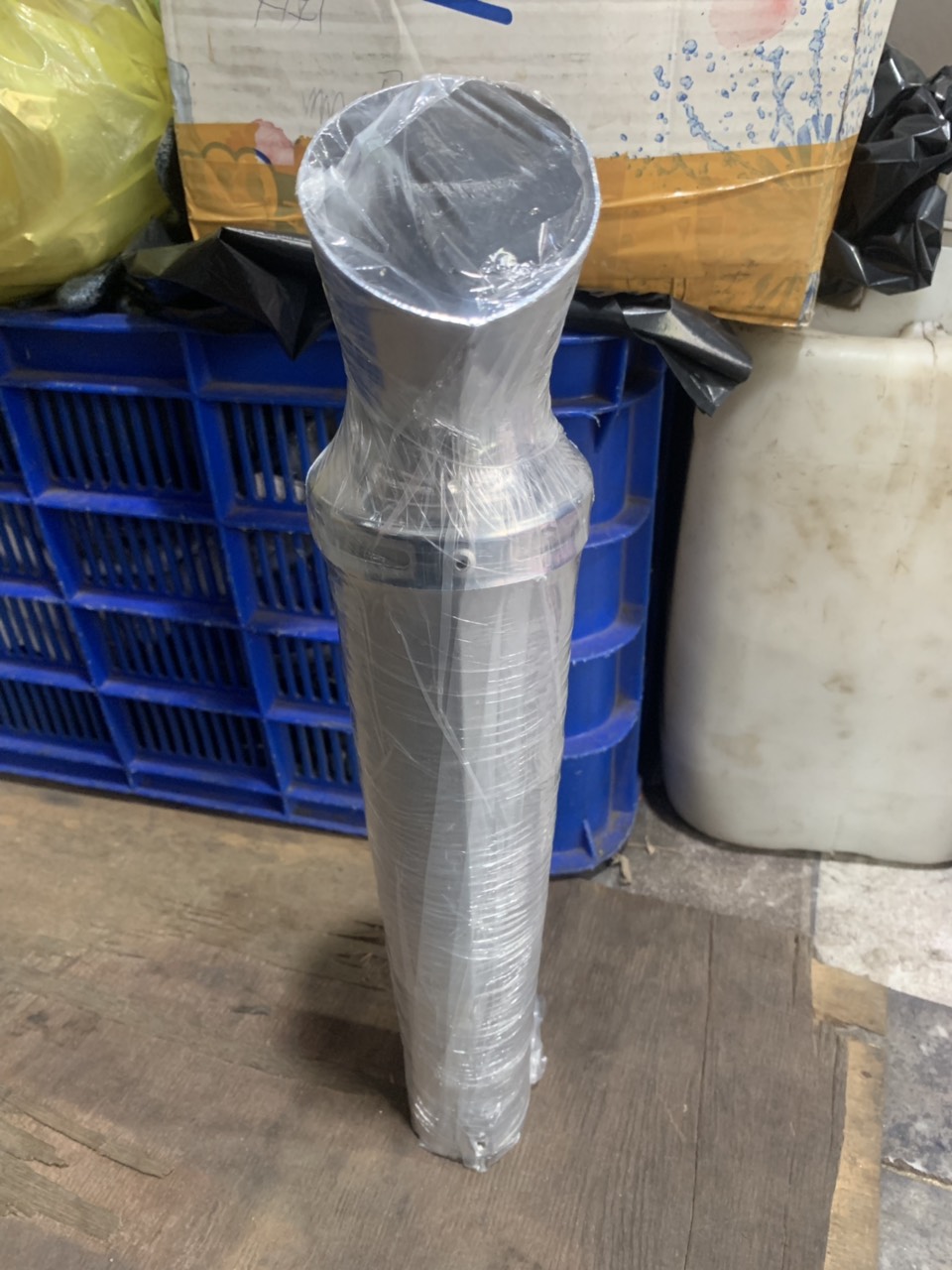 Pô opbr đích lớn màu bạc