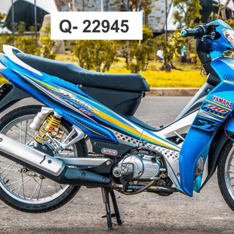 [ QUÍ KHÁCH VUI LÒNG MANG TEM RA TIỆM CHO THỢ DÁN] TEM RỜI Sirius tam giác dán xe xanh