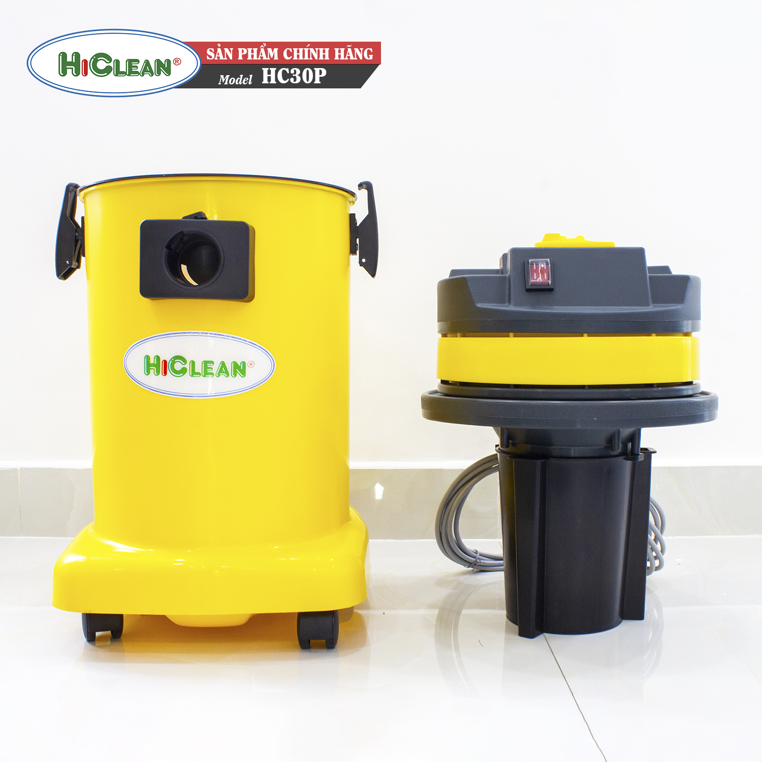Máy hút bụi gia đình HiClean HC30P (1500W - thùng nhựa)