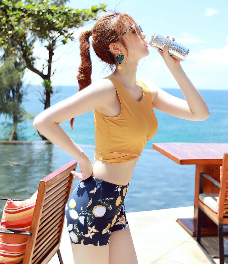 Set Bikini- Đồ Bơi Nữ 3 Mảnh Phong cách Hàn Quốc
