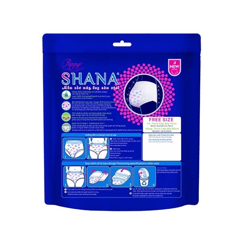 Băng Vệ Sinh Quần Shana
