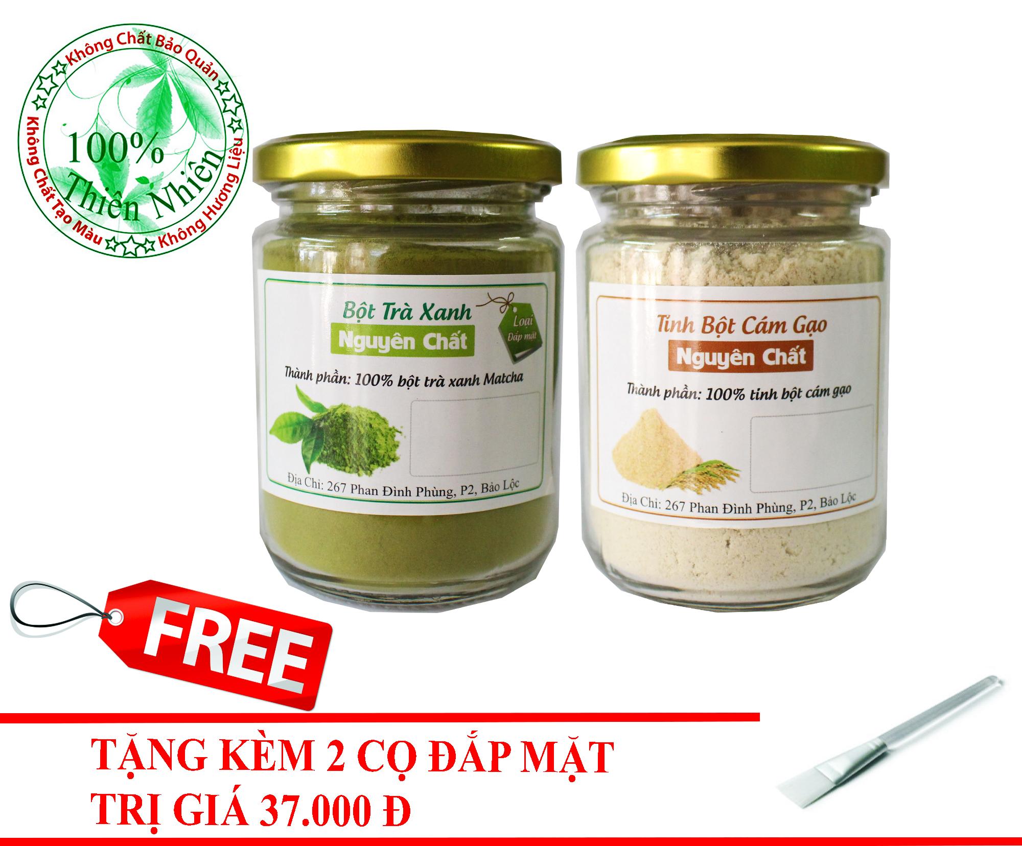 Bột Trà Xanh Nguyên Chất Đắp Mặt 100g