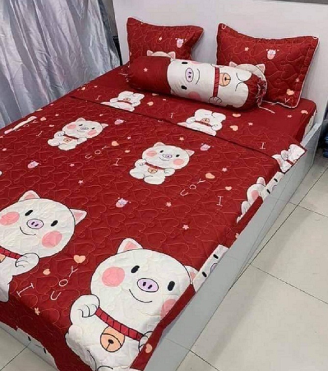 Set 3 Món Ga Gối Mẫu Mới