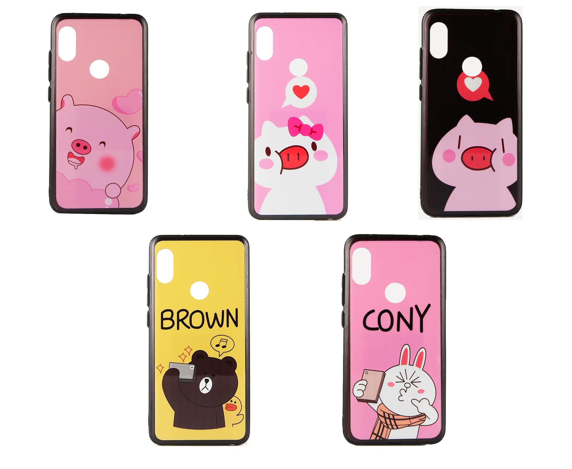 Combo 2 Ốp lưng Xiaomi Redmi Not 6/6 Pro giá rẻ in thú bóng gương(Sản phẩm có 5 mẫu/giao mẫu ngẫu nhiên)