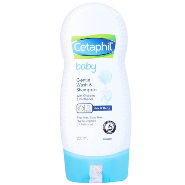 Sữa tắm gội toàn thân cho bé Cetaphil 230ml