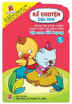 Fahasa - kể chuyện dán hình 1 - vịt con tốt bụng