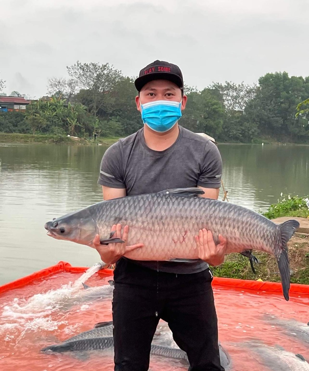 Thính trắm đen. Vua trắm đen. Cực kỳ uy tín. Câu là chạm