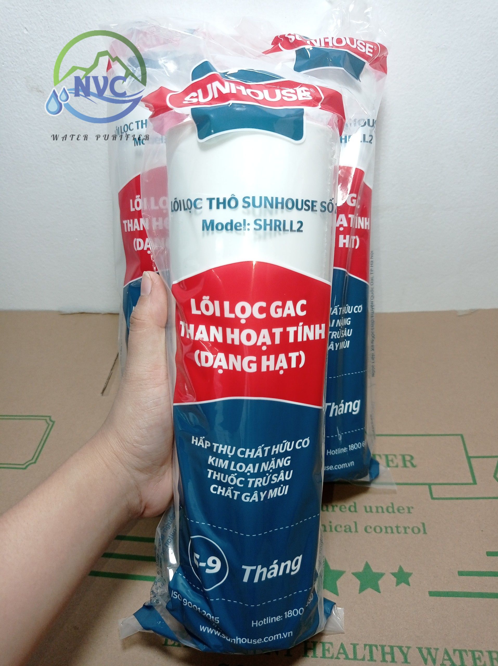 Bộ 3 Lõi Lọc Thô Sunhouse 123