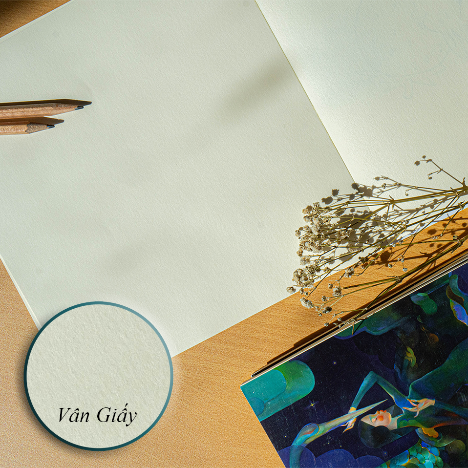 Sổ Vẽ Sketchbook CMA Studio Giấy Italy 120gsm
