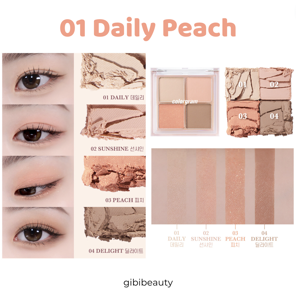 Bảng mắt colorgram shade re-forming quad palette