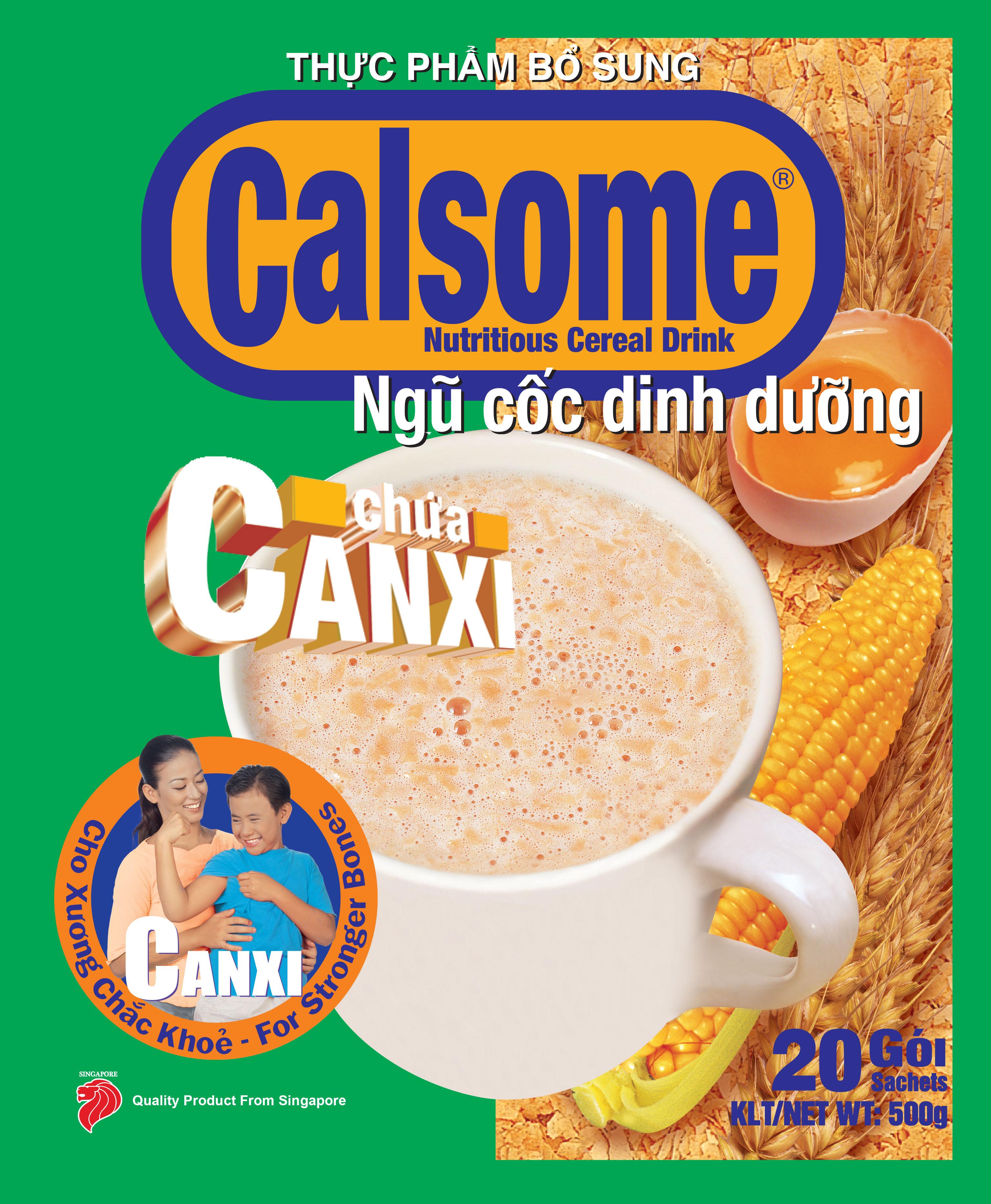 Ngũ cốc CALSOME hương Vani
