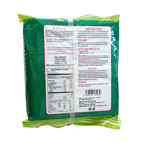 01 gói Mì chay Thanh Tân 500g sợi nhỏ