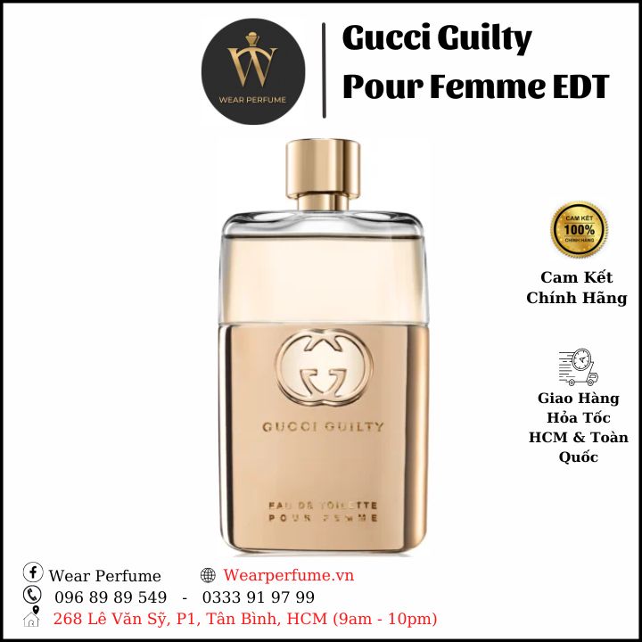 Nước hoa nữ Gucci Guilty Pour Femme EDT