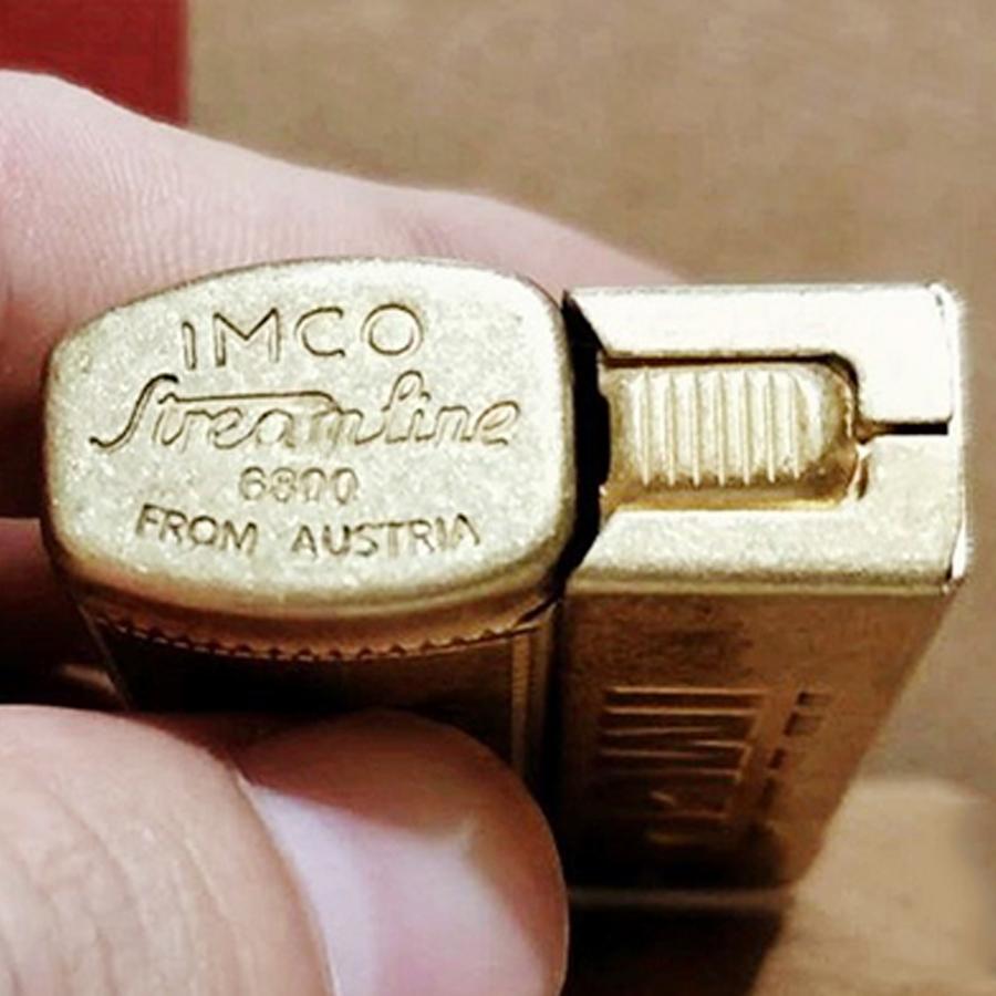 Hộp Quẹt Bật Lửa Xăng Đá Imco 6800 Cao Cấp Kiểu Dáng Cối Cổ