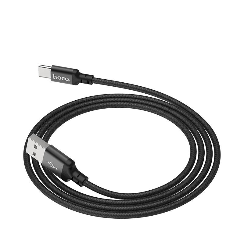 Cáp sạc dây dù Hoco X14 dài 2M cổng Type-C (Hỗ trợ sạc nhanh) - Nhat Tin Authorised Store