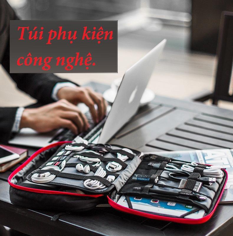 [HCM]Túi đựng phụ kiện công nghệ.