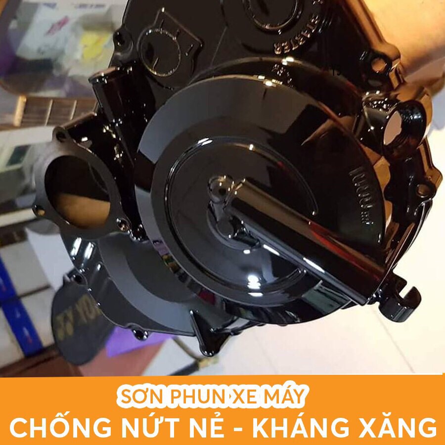 Sơn samurai combo màu đen bóng 109