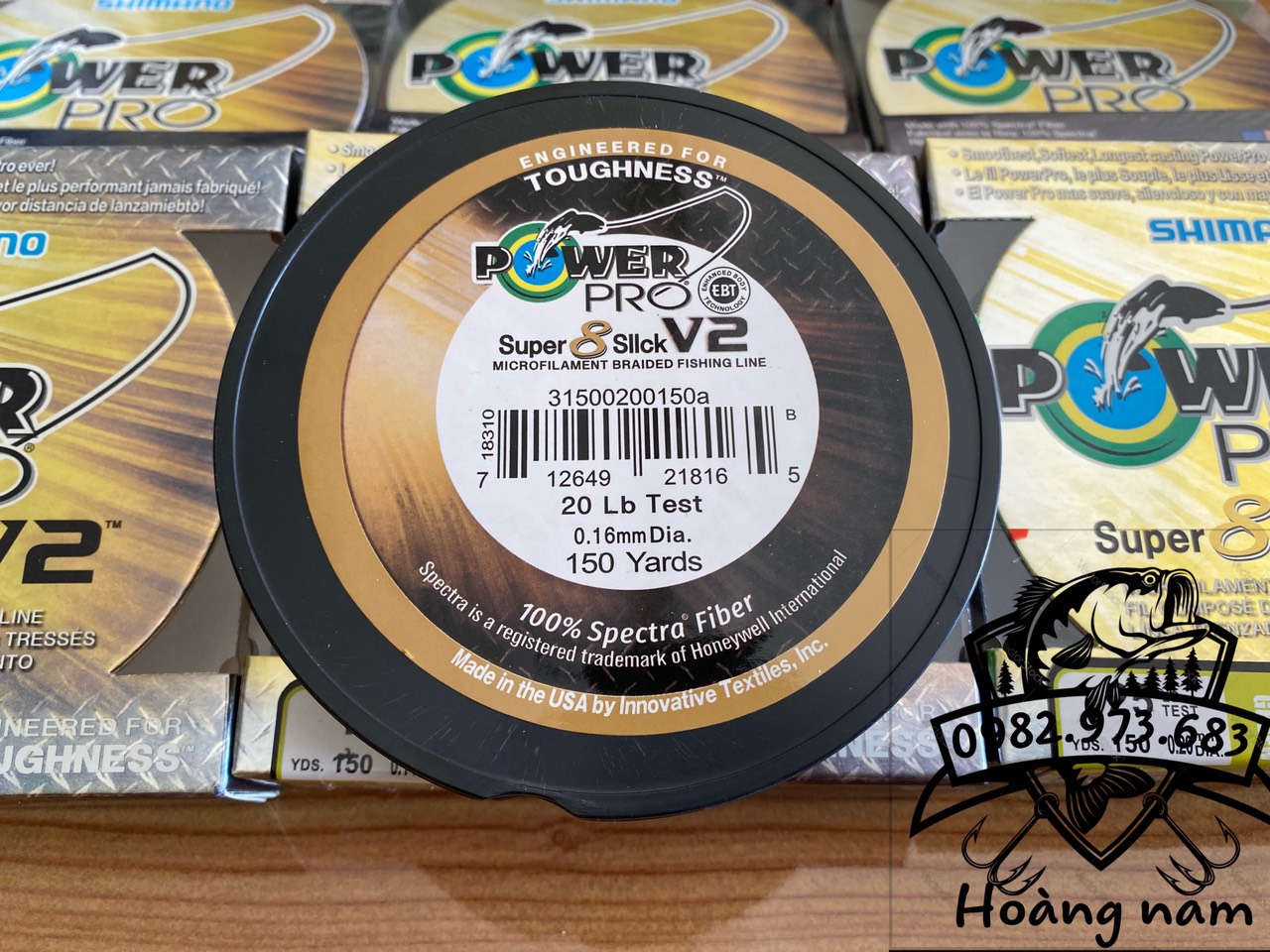 DÙ SIÊU BỀN CÂU CÁ     X8    SHIMANO V2   POWER  PRO