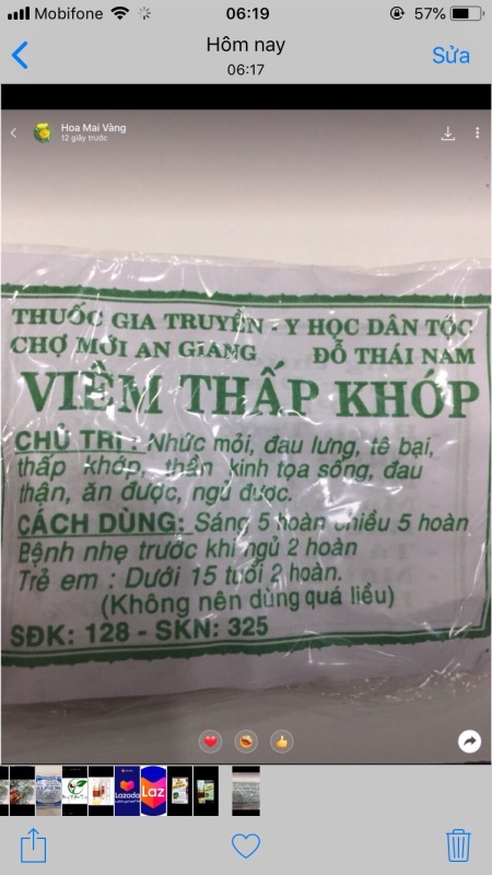 50 gói viêm khớp