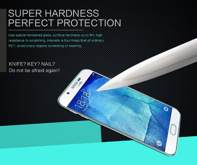 kính cường lực cho Sam Sung galaxy A8 2015