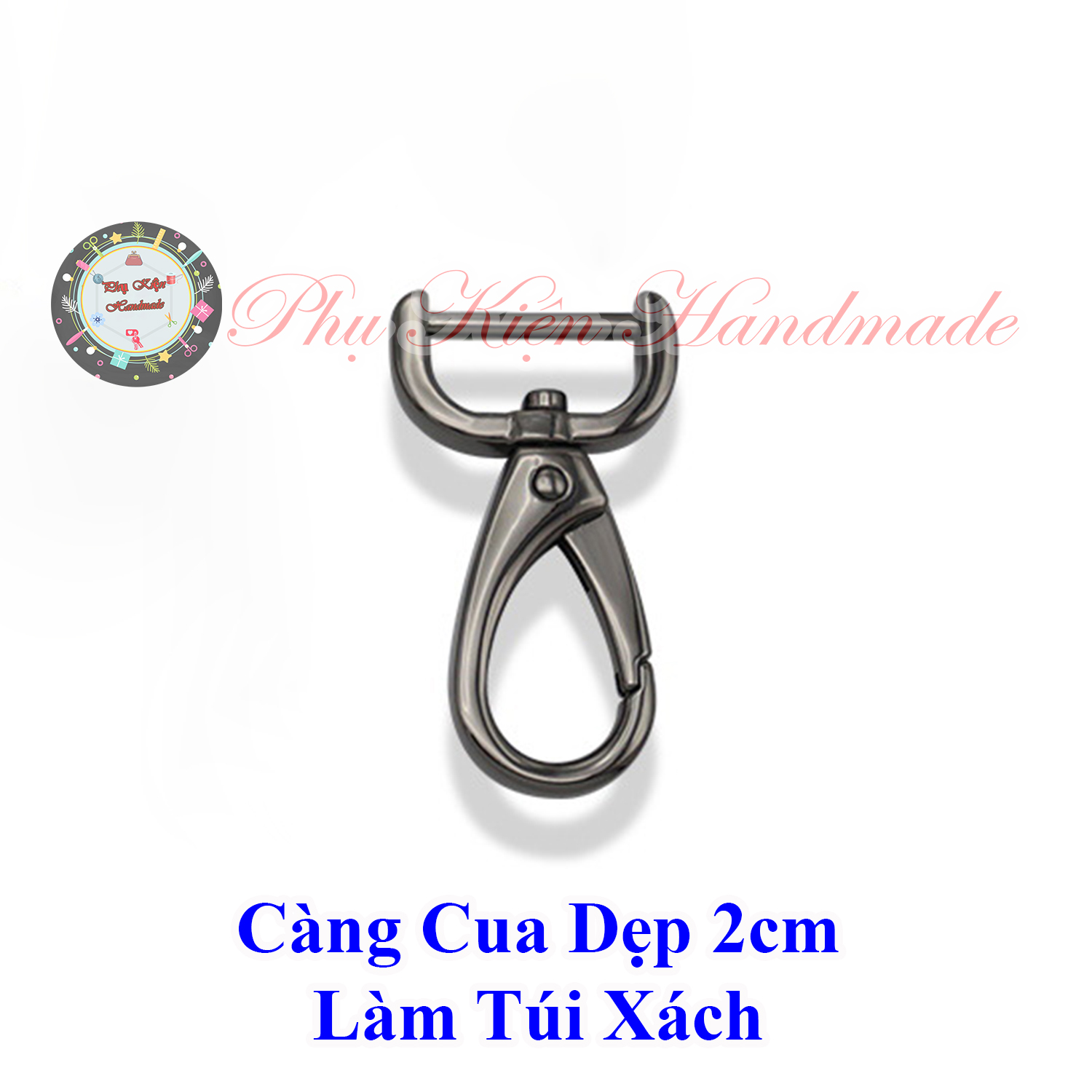 2cm Flat Crab Claws for Making Handbags (25K/Pair)