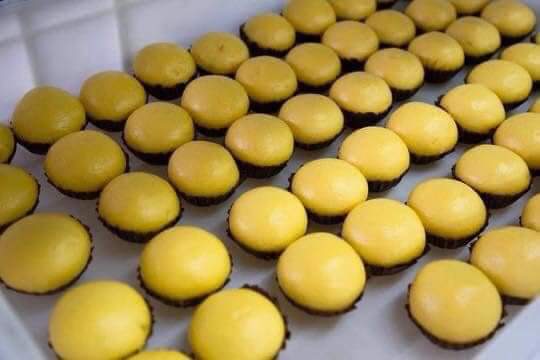 Bánh bao kim sa tan chảy 80gam ( tạo hình minos)