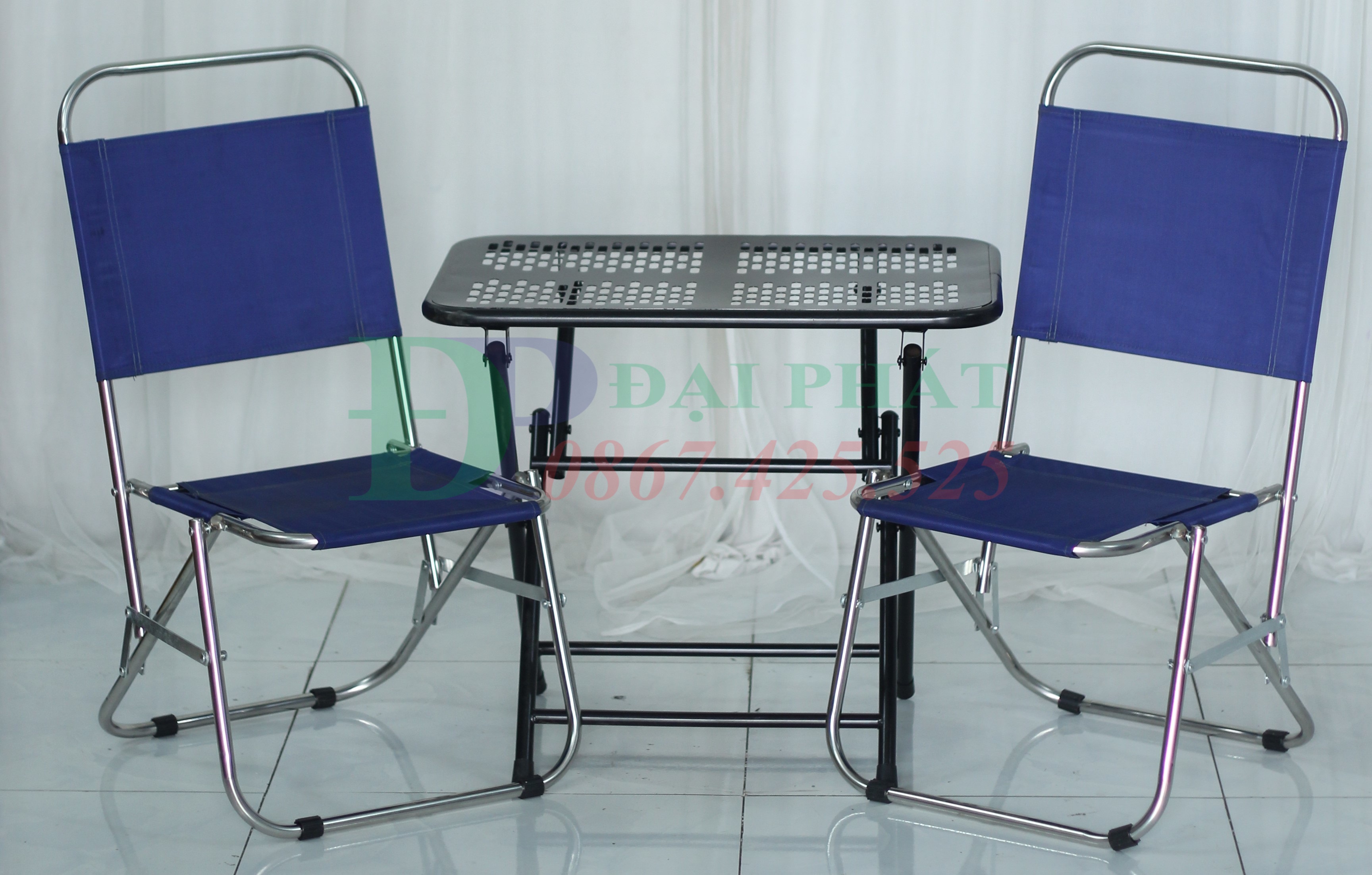 Combo 2 Bàn cafe xếp CNC DP10