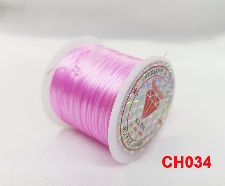 Cuộn dây cước lụa thun 50m nhiều màu