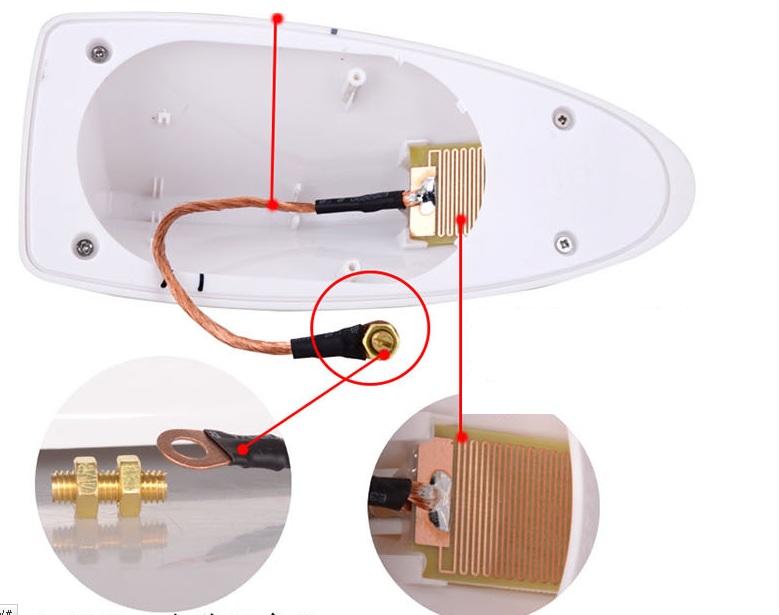 [HCM]Vây cá mập tích hợp ăng ten