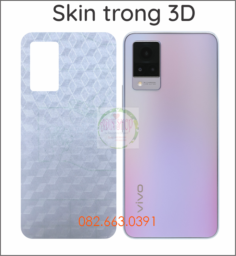 [HCM]Miếng dán mặt lưng skin carbon Vivo V20 V21 5G