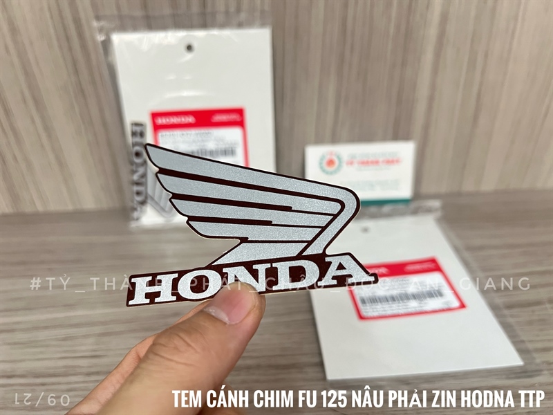 Tem cánh chim Future 125 Nâu Phải (1 Miếng)