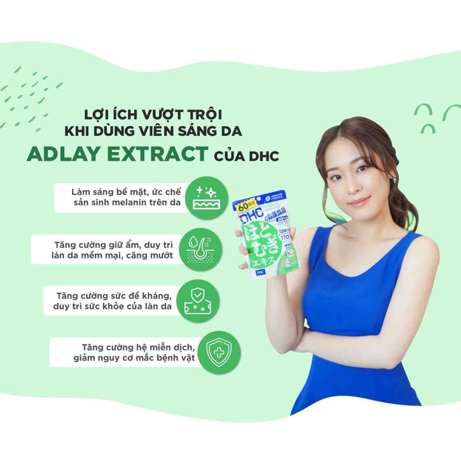 Viên Uống Sáng Da DHC 30 Ngày 30 Viên