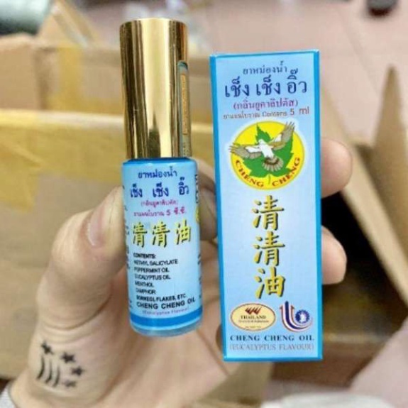 [CHÍNH HÃNG] Dầu Gió Dạng Lăn Cheng Cheng Oil Thái