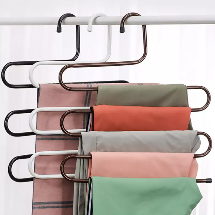[HCM][CHỊU LỰC 25KG] MÓC TREO QUẦN ÁO 5 TẦNG BẰNG THÉP KHÔNG GỈ CAO CẤP TIẾT KIỆM KHÔNG GIAN CỰC TỐT - MÓC 5 TẦNG TREO KHĂN CÀ VẠT MÓC PHƠI QUẦN ÁO CHỐNG GIÓ BAY TIỆN LỢI