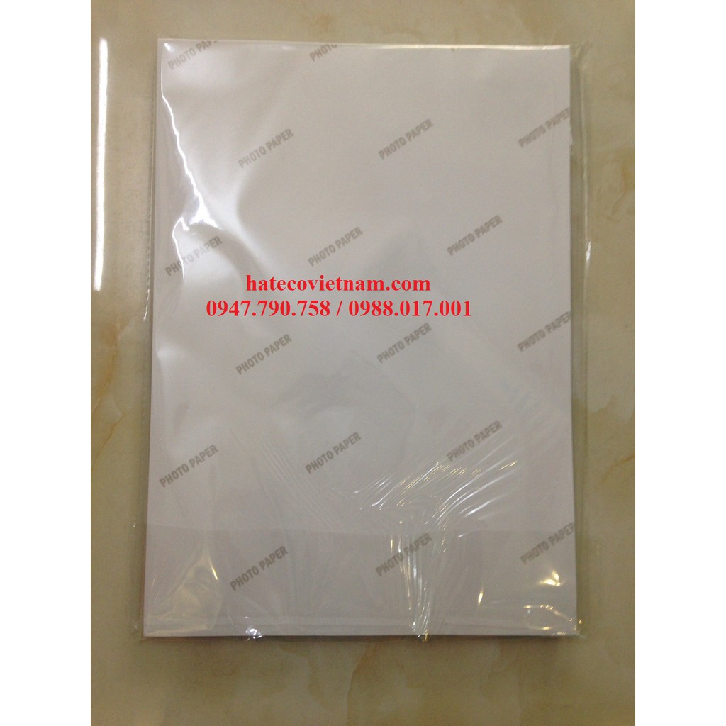 Giấy in ảnh decal a4 đl135gsm - giấy đề can